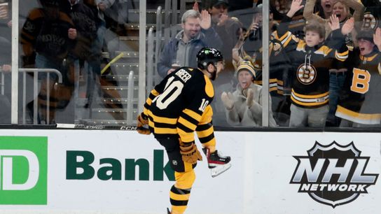 Bruins' win over the Maple Leafs highlight the first of many crucial games coming up in second half  taken at TD Garden (Bruins)